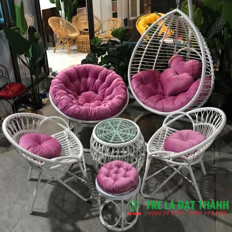 Ghế Mây Đung Đưa - GMDD023